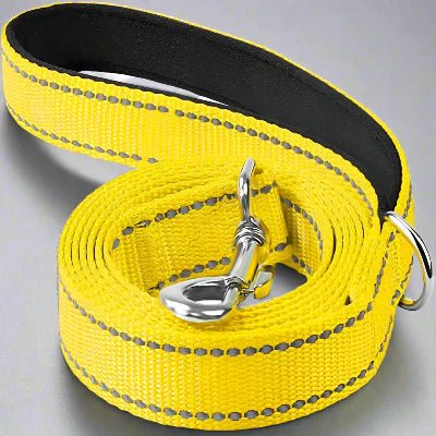 Collier Chien - DogsHarnessCollar™ - Jaune - Libre & Poilu