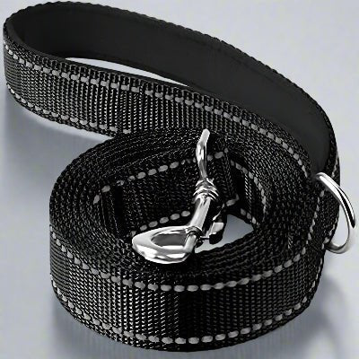 Collier Chien - DogsHarnessCollar™ - Noir - Libre & Poilu