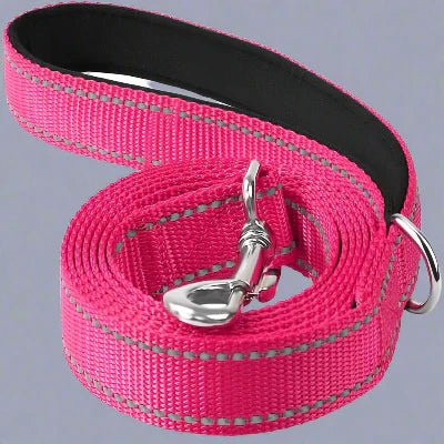 Collier Chien - DogsHarnessCollar™ - Rose - Libre & Poilu