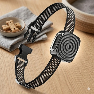collier anti aboiement pour petit chien sangle mesh boucle sécurité