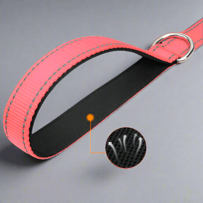 Collier Chien - DogsHarnessCollar™ - Rose Clair - Libre & Poilu