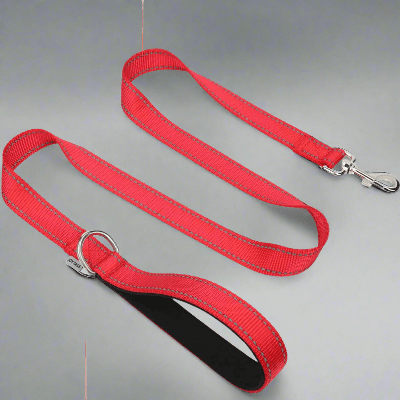 Collier Chien - DogsHarnessCollar™ - Rouge - Libre & Poilu
