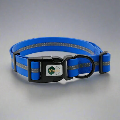 Collier pour Chien - WaterproofDogCollar™ - Bleu - Libre & Poilu