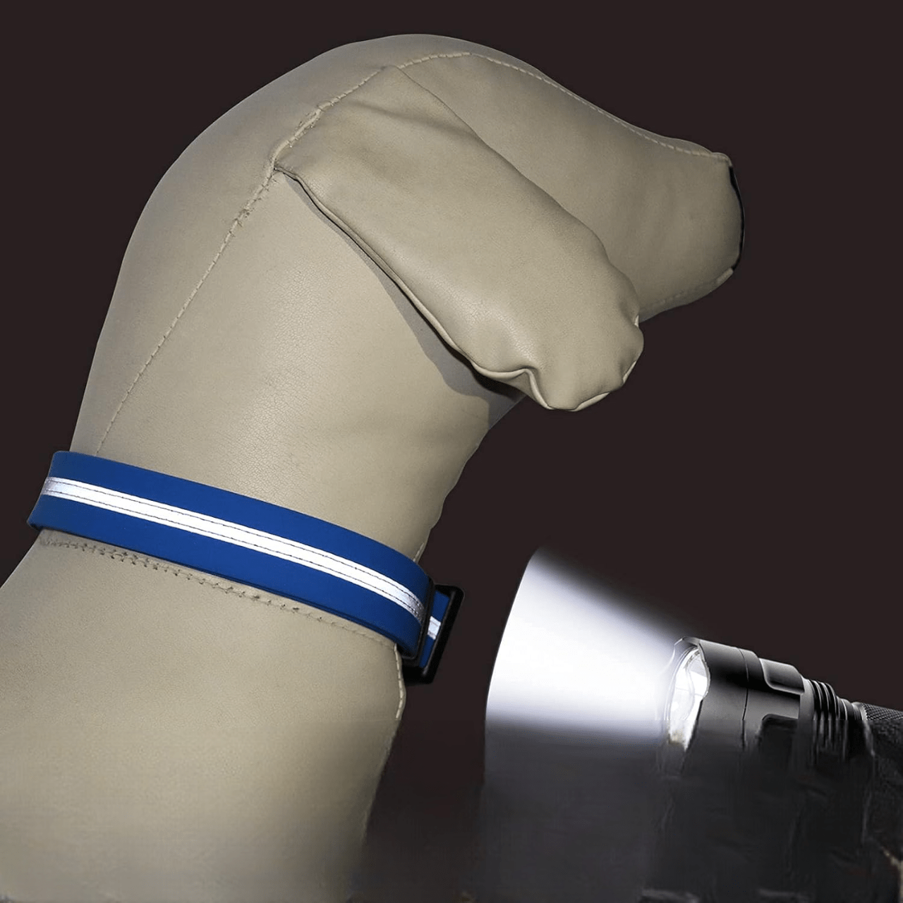 Collier pour Chien - WaterproofDogCollar™ - Bleu - Libre & Poilu