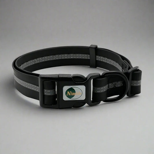 Collier pour Chien - WaterproofDogCollar™ - Noir - Libre & Poilu