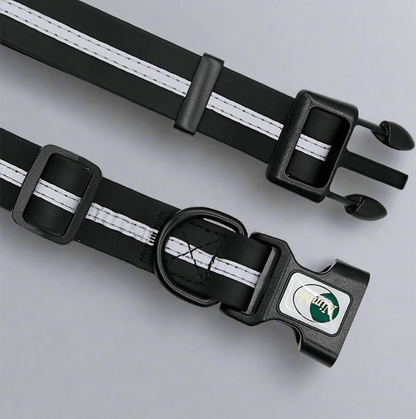 Collier pour Chien - WaterproofDogCollar™ - Noir - Libre & Poilu
