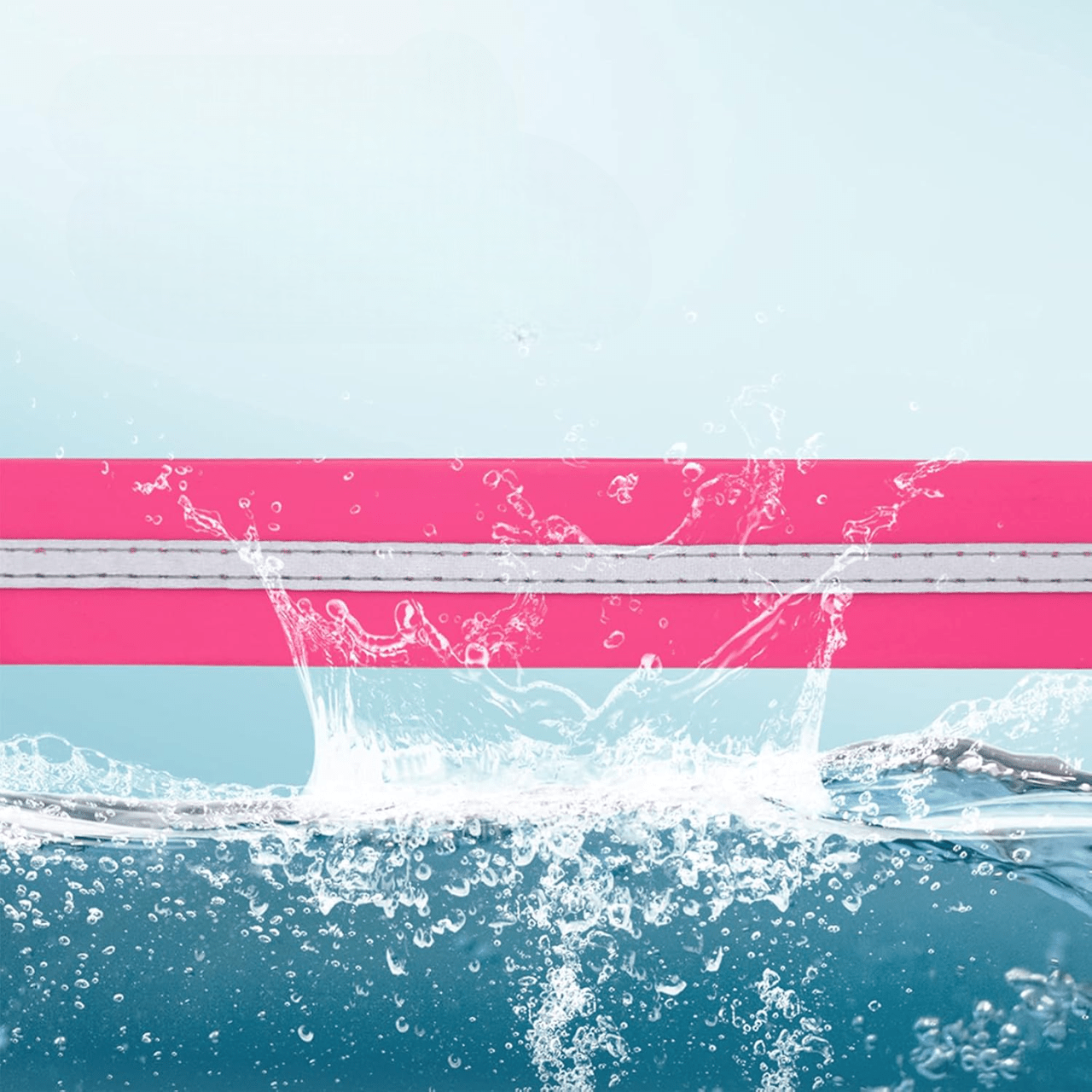 Collier pour Chien - WaterproofDogCollar™ - Rose - Libre & Poilu
