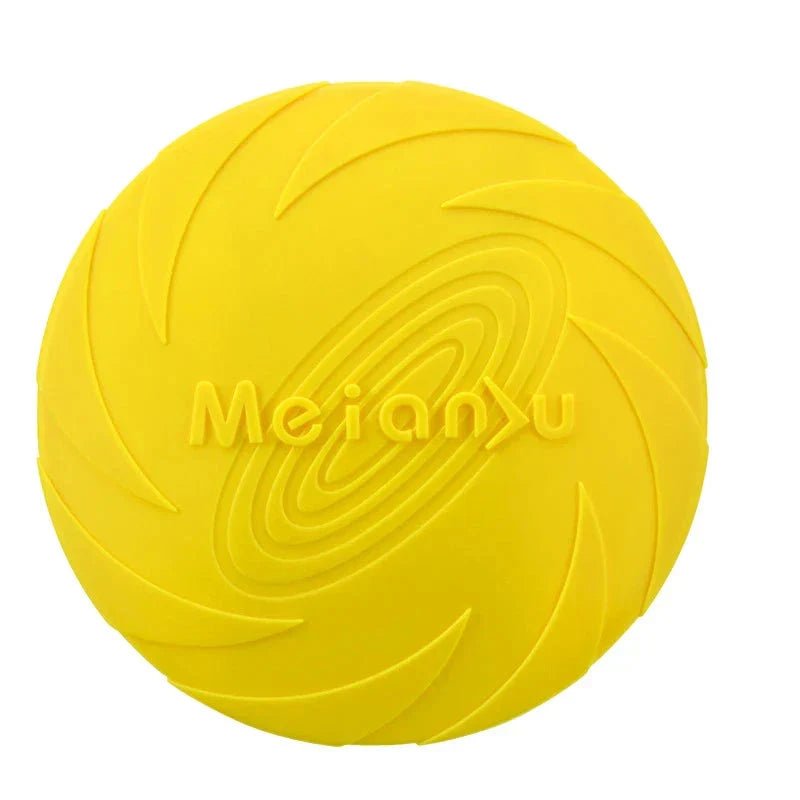 Frisbee pour Chien - FlyDog™ - Jaune - Libre & Poilu