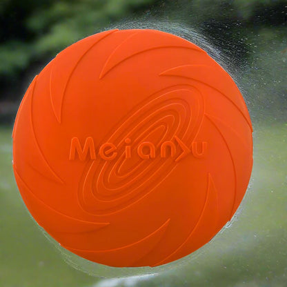 Frisbee pour Chien - FlyDog™ - Rouge - Libre & Poilu