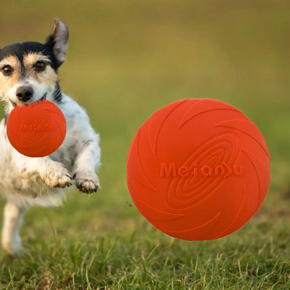 Frisbee pour Chien - FlyDog™ - Rouge - Libre & Poilu