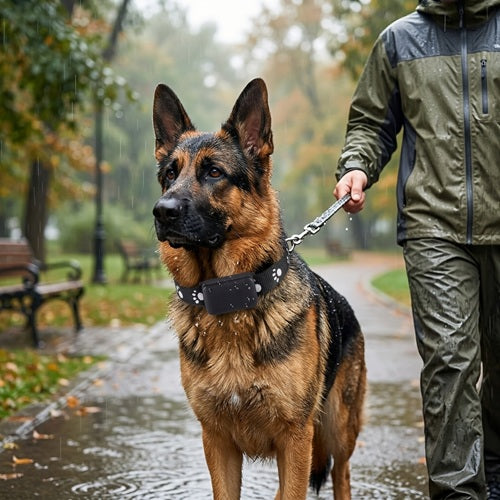 GPS chien sans abonnement Berger Allemand laisse parc pluie collier suivi