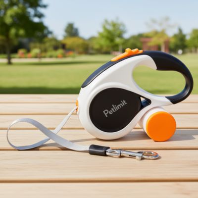 laisse enrouleur pour chien automatique noir accessoires sac distributeur crottes premium