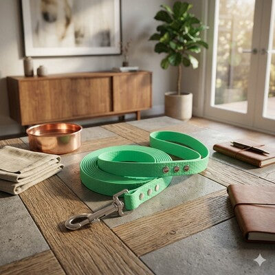 longes chien pvc vert menthe premium design interieur moderne elegant