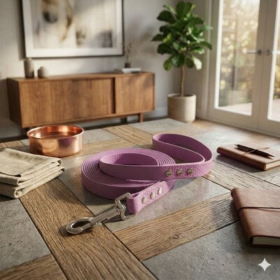 longes chien pvc violet premium antiderapante interieur maison qualite durable