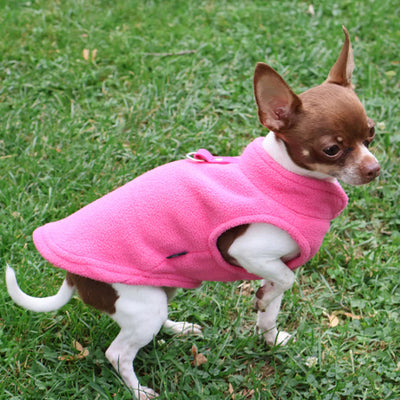 manteau chien hiver rose chihuahua polaire chaud exterieur petit chien confortable qualite premium
