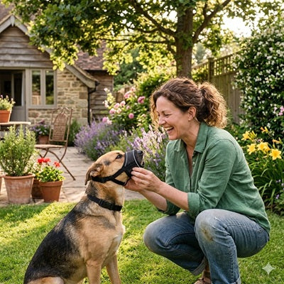 museliere chien jardin berger allemand confort exterieur