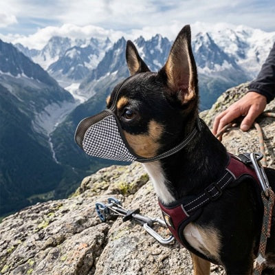 museliere petit chien randonnee montagne chihuahua aventure respirante harnais