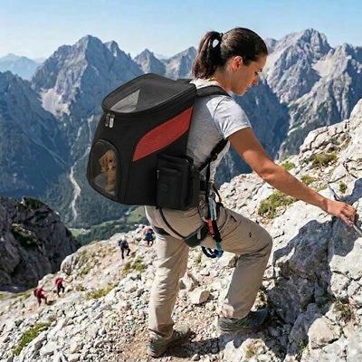 sac a dos pour chien randonnee montagne aventure transport securise confortable