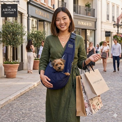 sacs de transport pour chien bleu ville shopping
